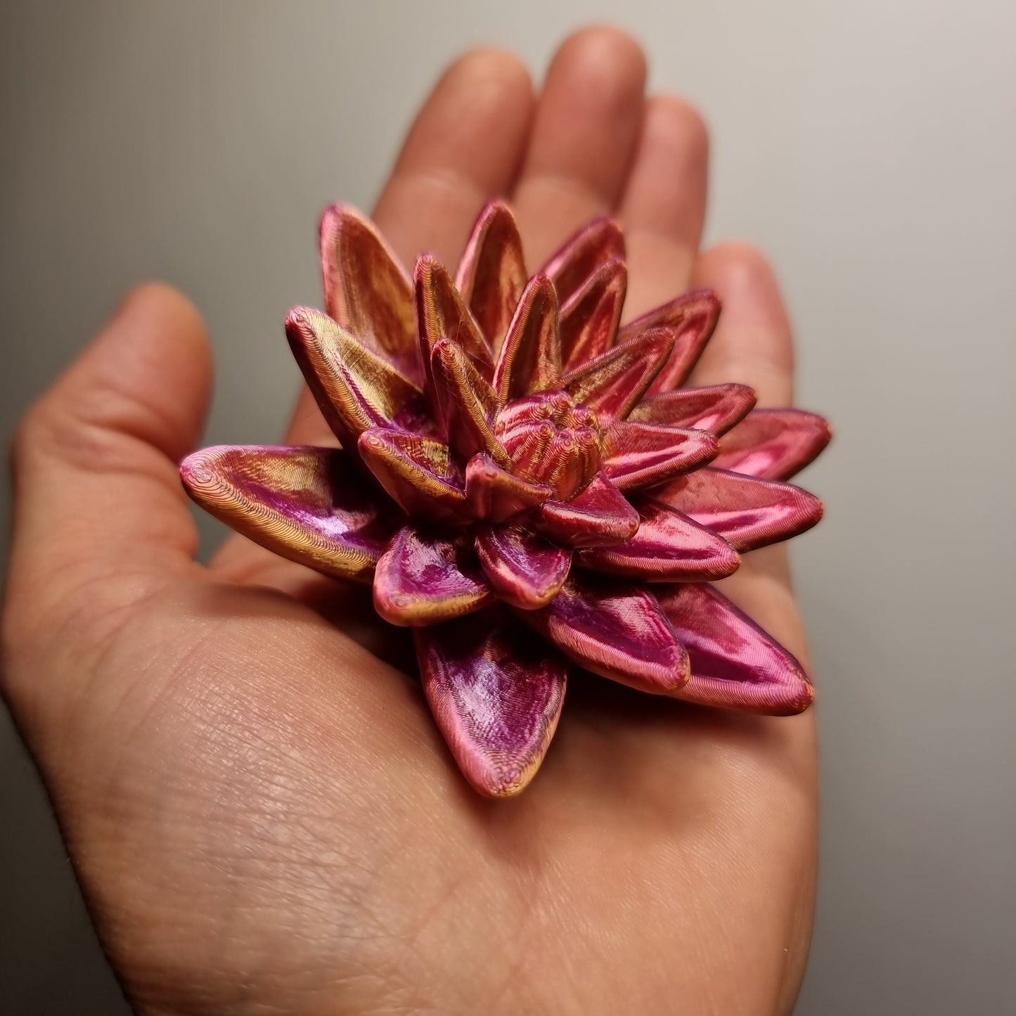 Vibrant Lotus Decoration.
