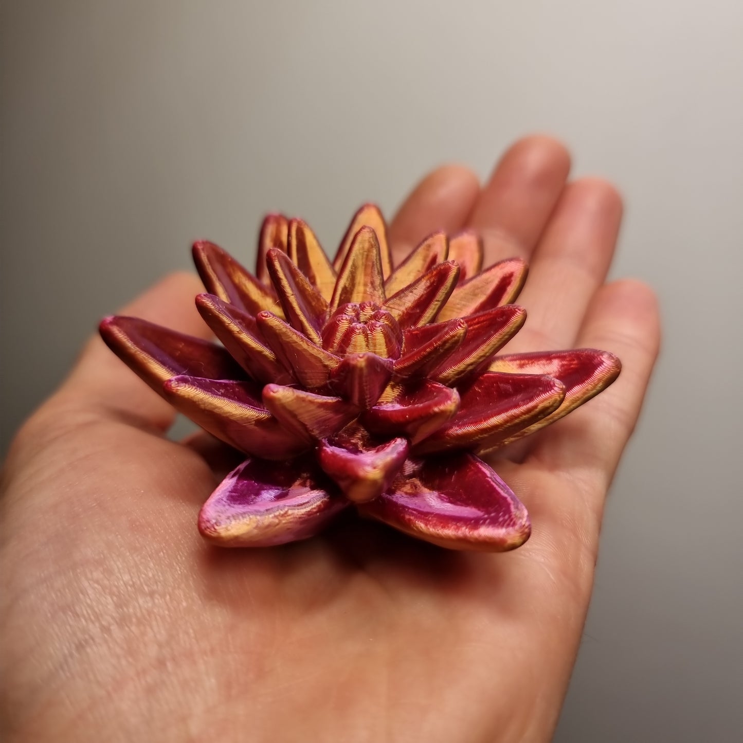 Vibrant Lotus Decoration.