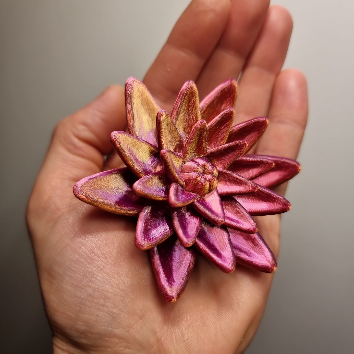 Vibrant Lotus Decoration.