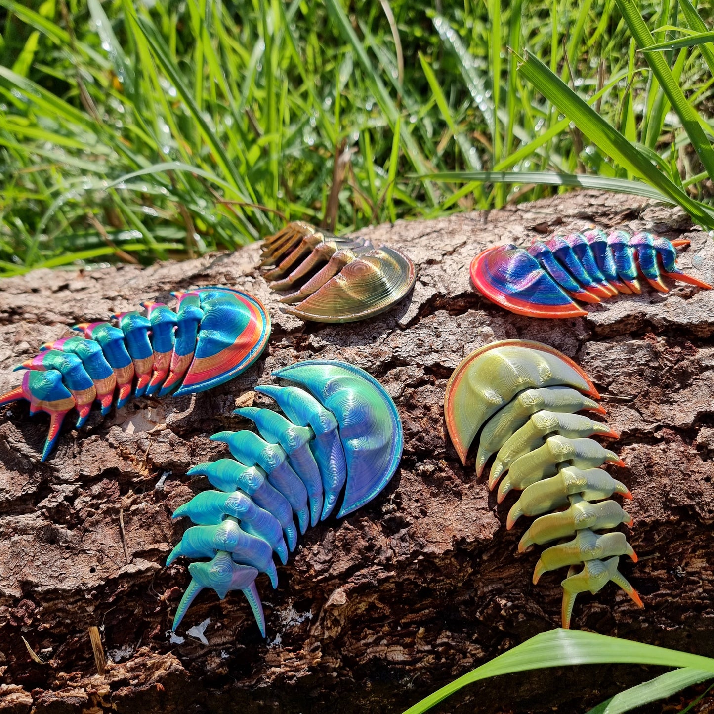 Trilobites - Flexible Articulated Fidget Creature