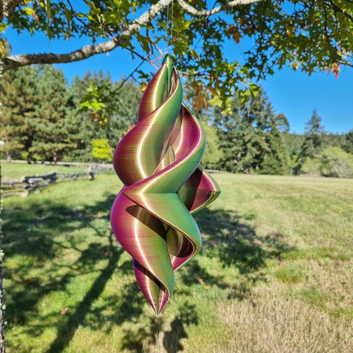Jumbo - Duality Wind Spinner - Multi Colored - Garden & Home Decor