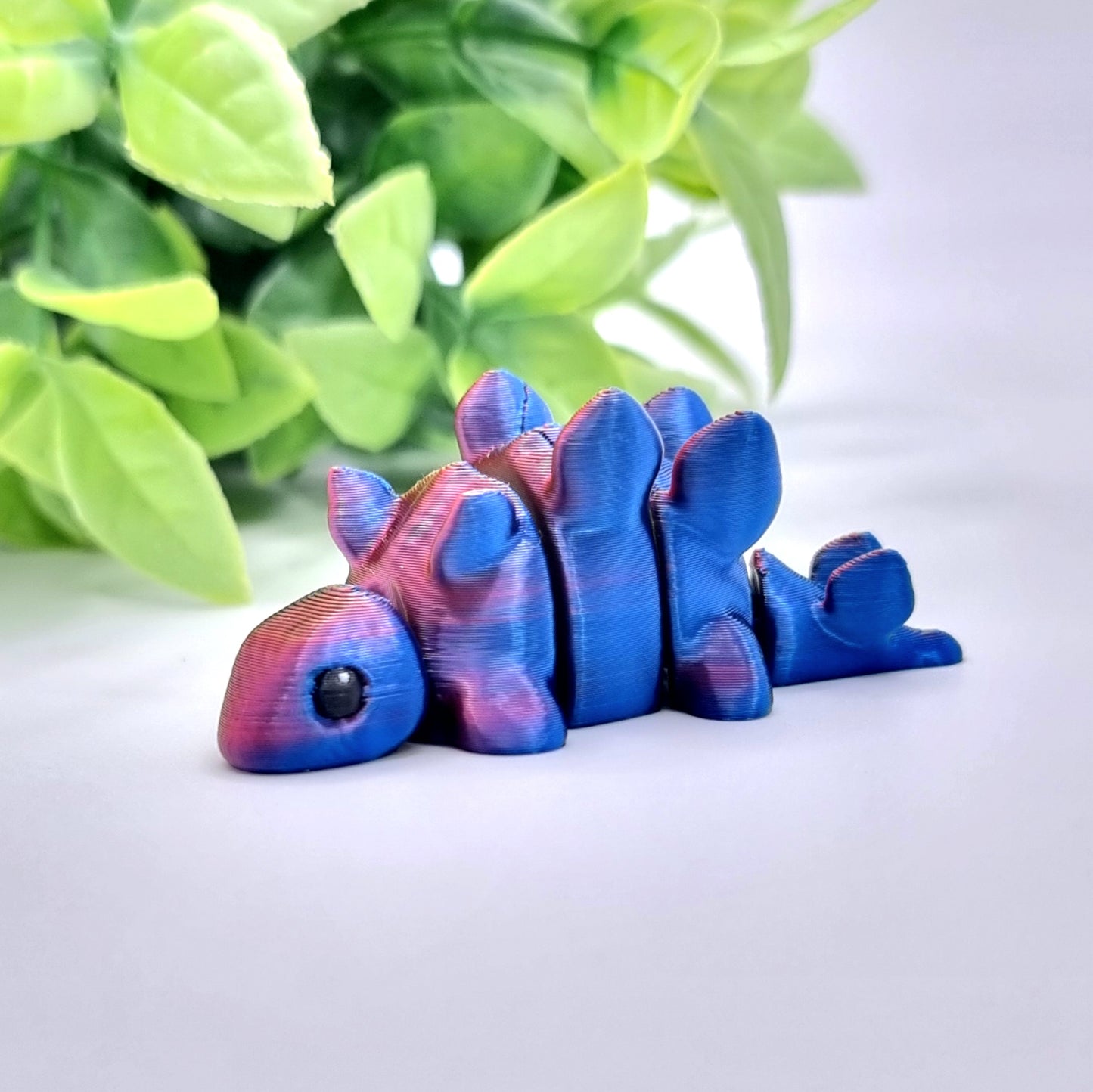 Dino Minis - 3D Printed - Articulated Multi Colored Fidget Dinosaur Toy - Kids Gifts