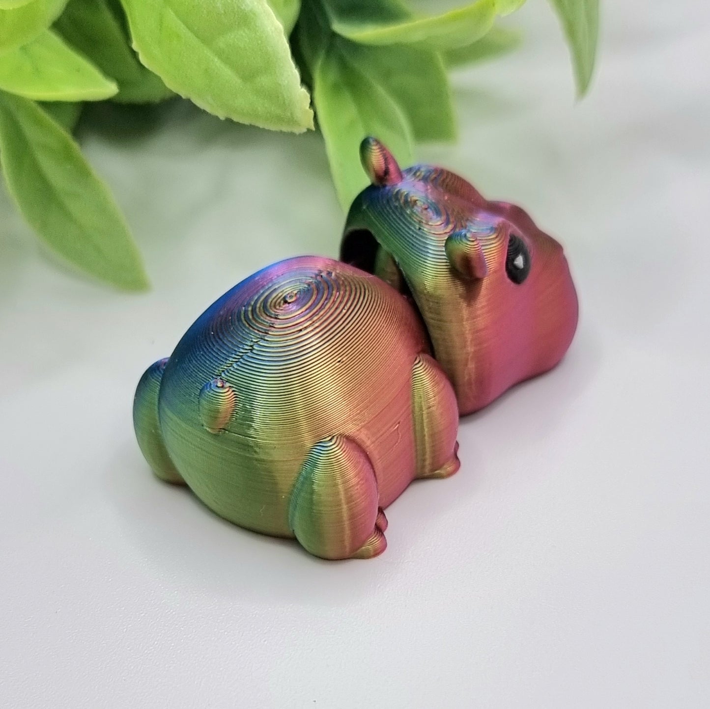Hipos Mini - 3D Printed - Articulated Multi Colored Fidget Nature Toy