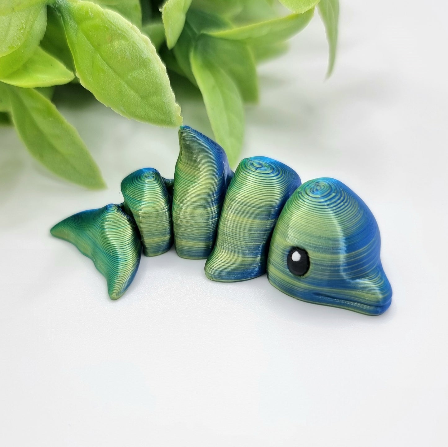 Ocean creature Minis - 3D Printed - Articulated Multi Colored Fidget Toy - Childrens Gifts
