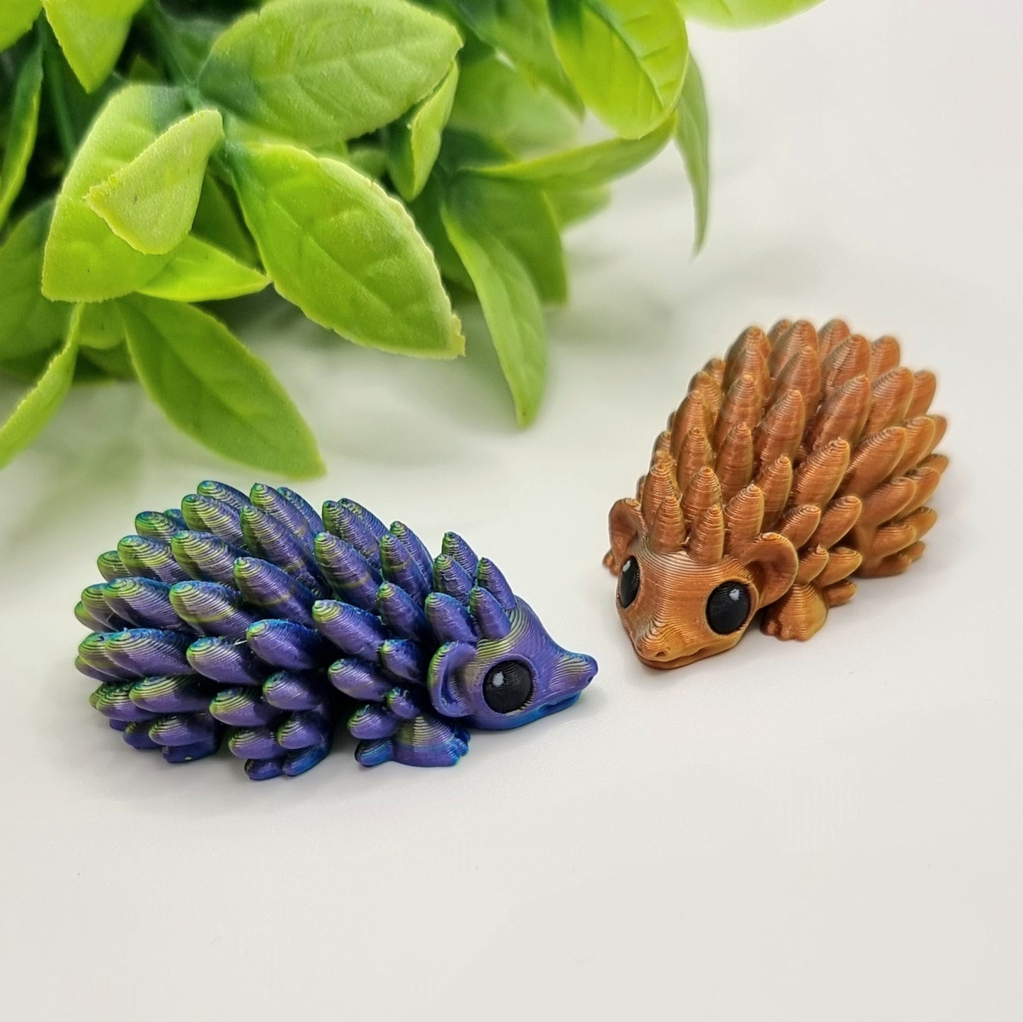 Hedgehog Mini - 3D Printed - Articulated Multi Colored Fidget Nature Toy