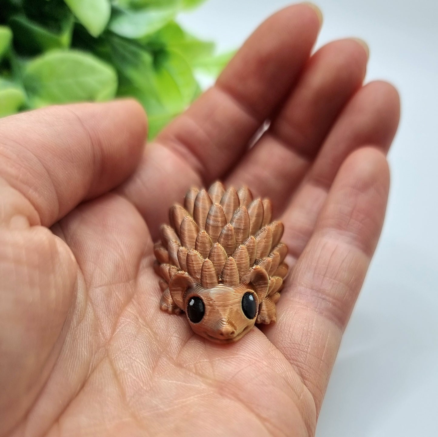 Hedgehog Mini - 3D Printed - Articulated Multi Colored Fidget Nature Toy