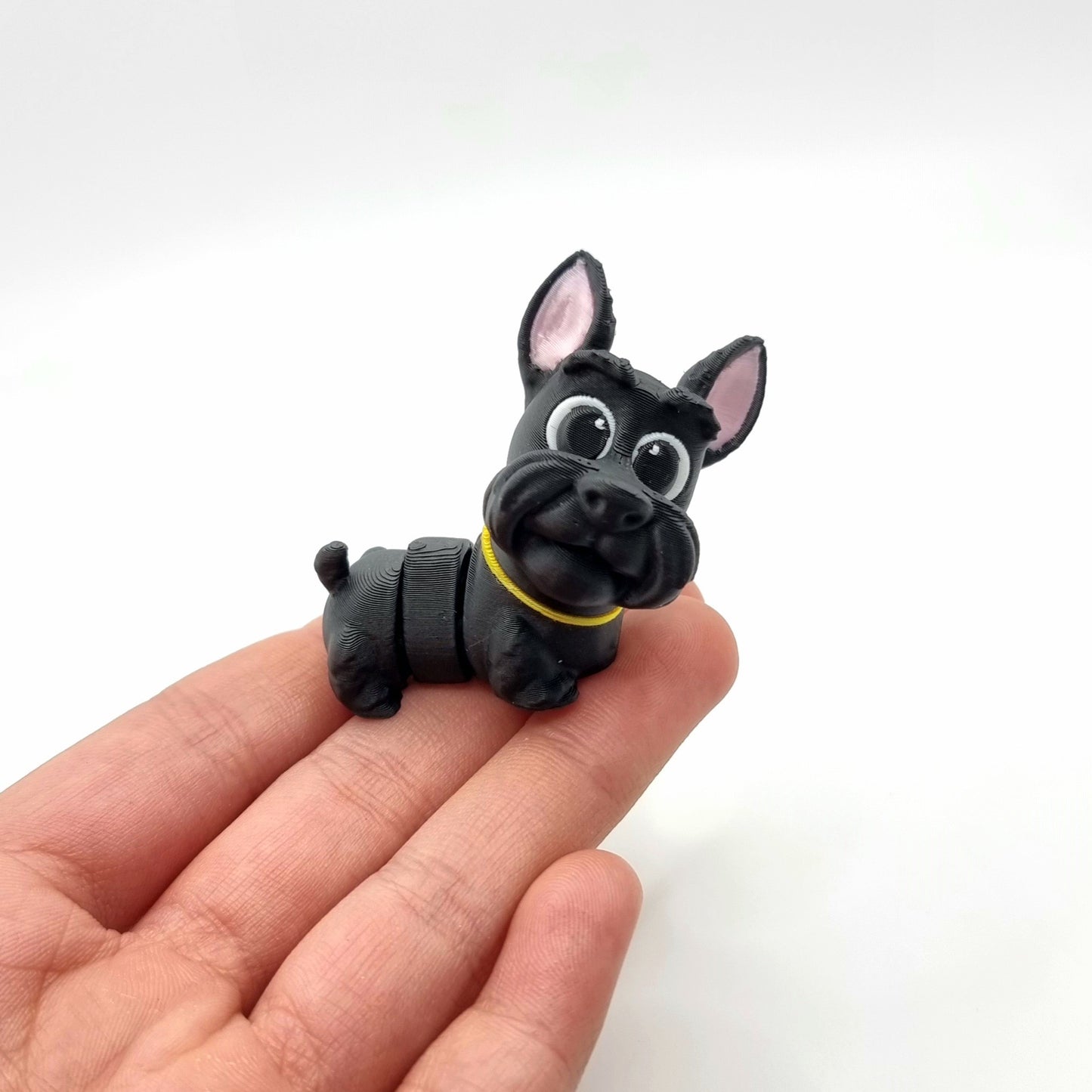 Dog Mini - 3D Printed - Articulated Multi Colored Fidget Toy - Sensory Gifts - Pets