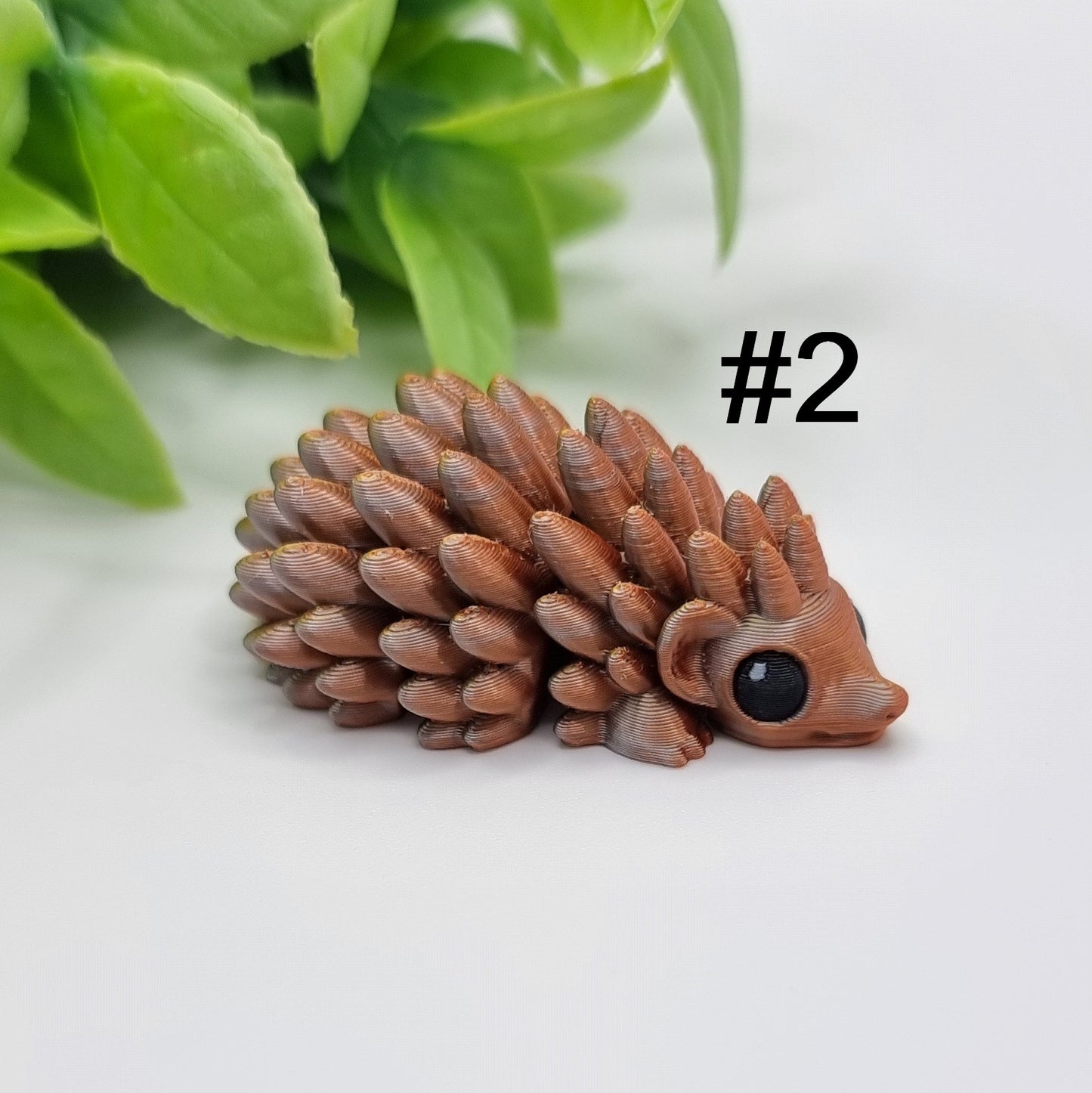 Hedgehog Mini - 3D Printed - Articulated Multi Colored Fidget Nature Toy