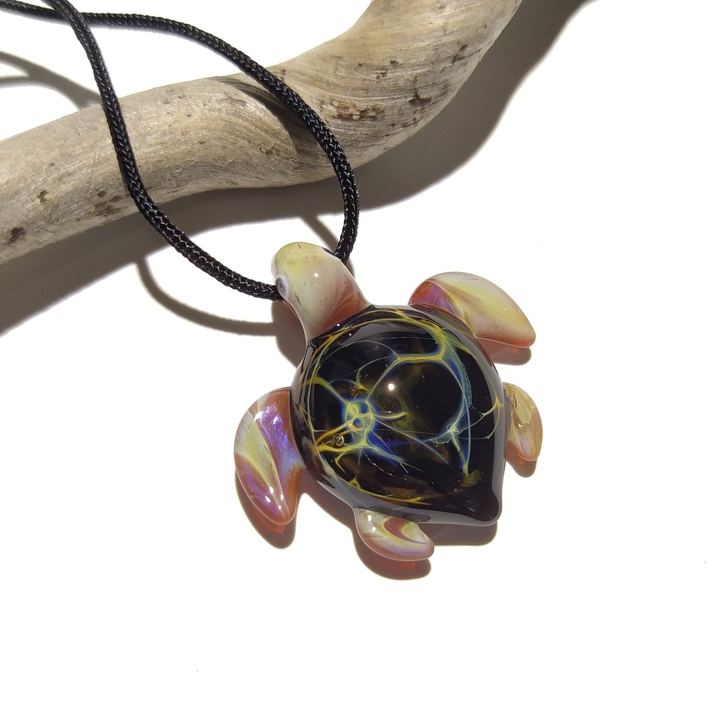 Miniature Turtle - Sea Turtle - Heady Glass - Handmade - Turtle Jewelry - Turtle Jewelry Gift - Beach Jewelry - Boro Focal Bead - Heady!